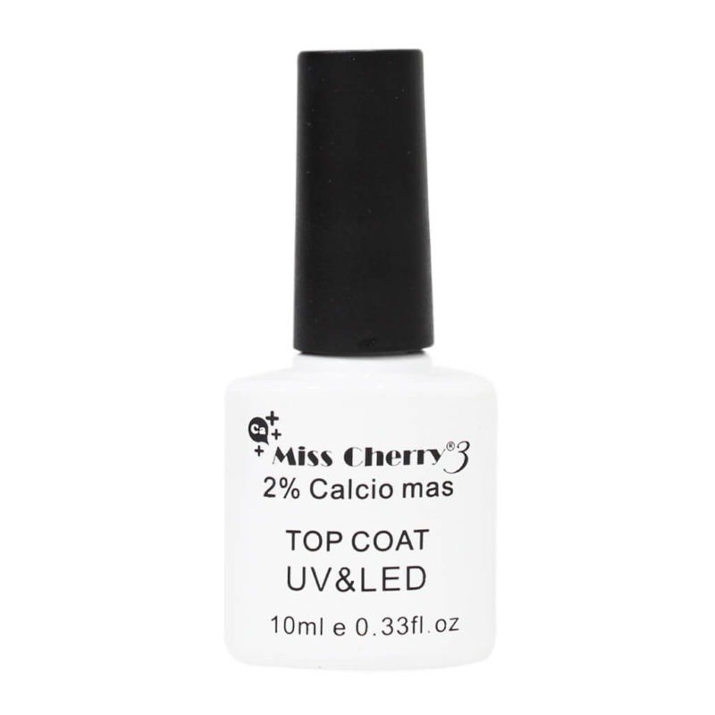 TOP COAT | MISS CHERRY 10 ML - Para uñas acrílicas y natural