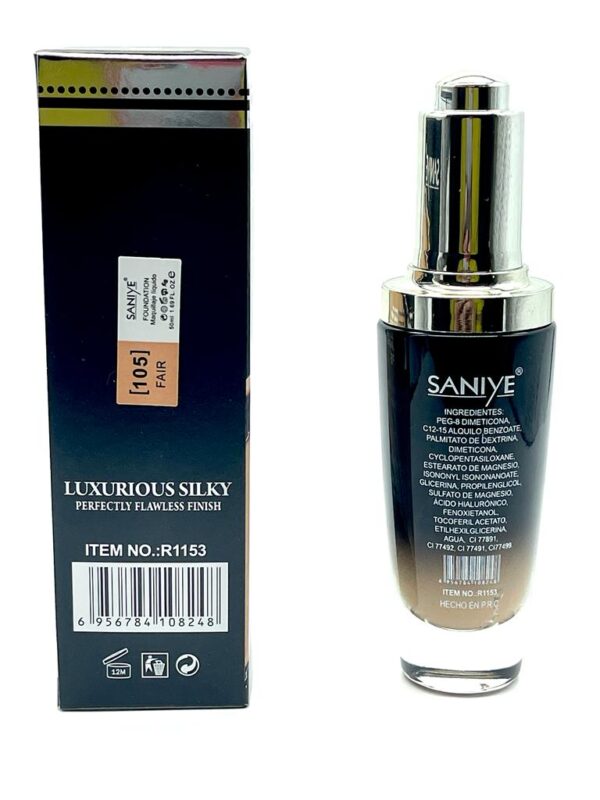 Maquillaje Liquido Luxurious Sliky By Saniye - Image 4